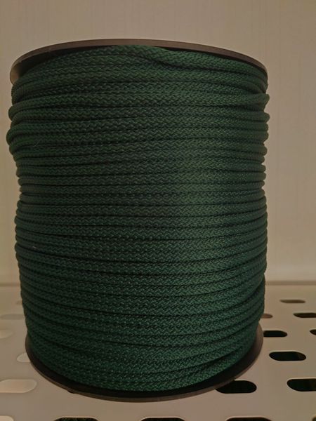 34 Mørk Grønn - Tykk heklesnor