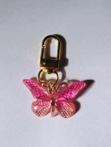 Hovedbilde Veskepynt Rosa Sommerfugl