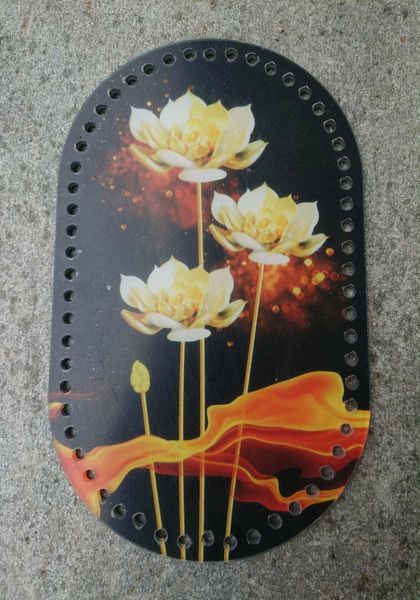 Eksklusiv Kurvbunn i acryl, mørk