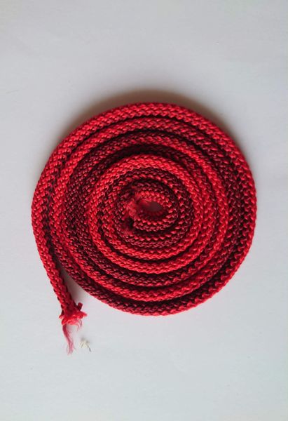 Mixed 26/75 Rød og Vinrød - Tykk heklesnor