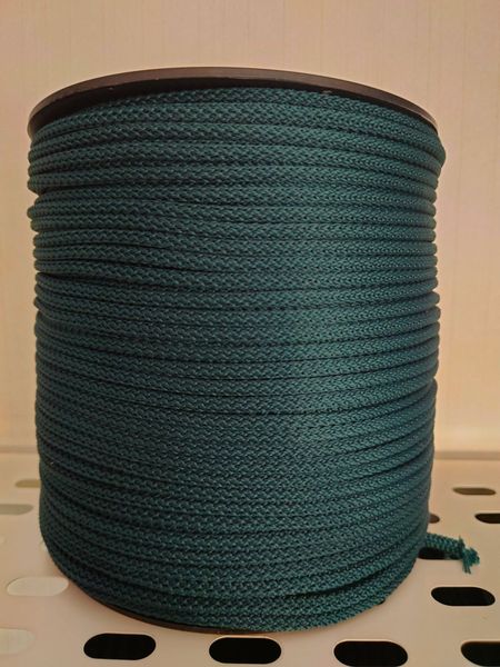 33 Mørk Blågrønn - Tykk heklesnor